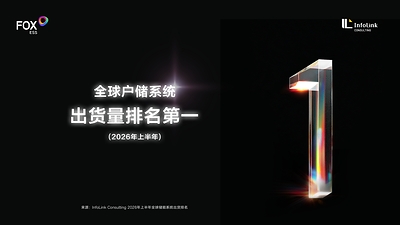 从产品领先到全球领先，麦田能源户储出货量再居全球第一